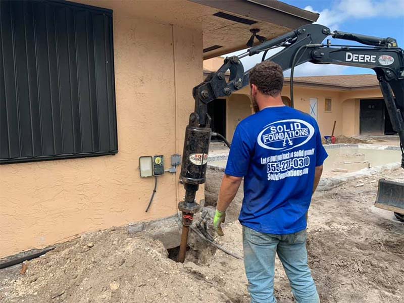 Concrete Slab Foundation Repair in Lake City, FL