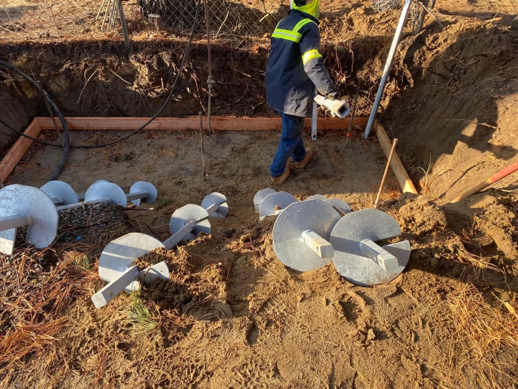 Helical Pier Installation in Lake City, FL