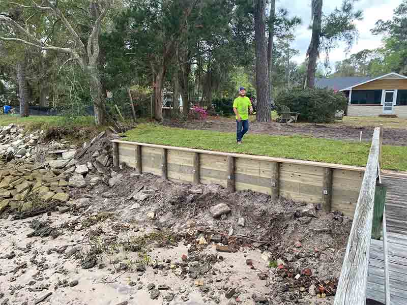 Seawall Repair in Lake City, FL