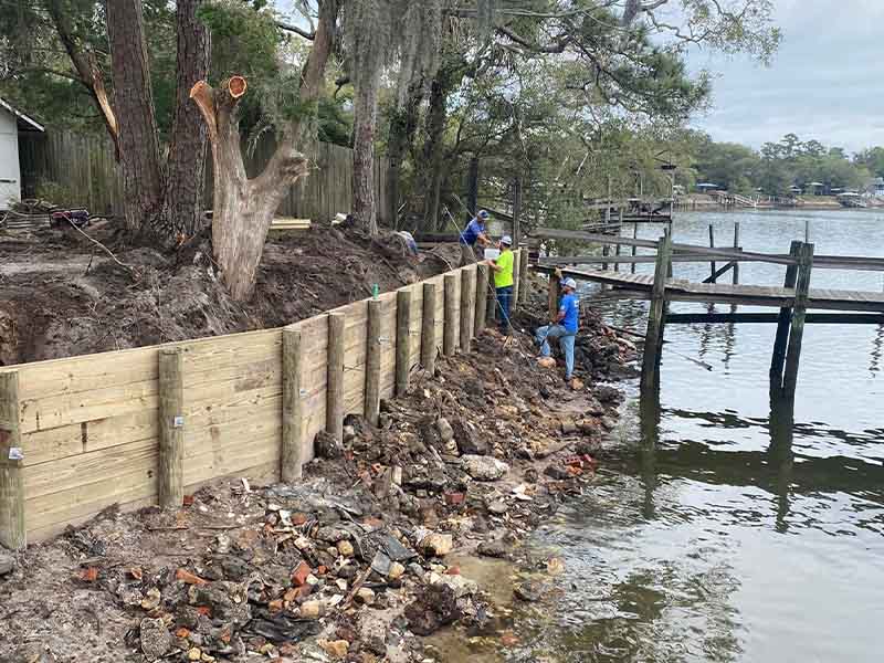 Seawall Repair in Lake City, FL