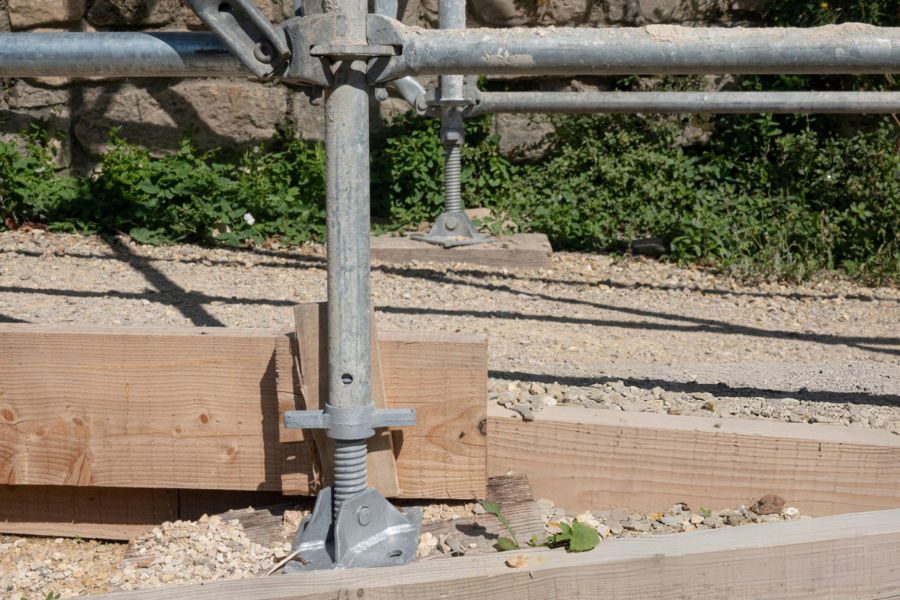 Steel Push Pier Installation in Lake City, FL